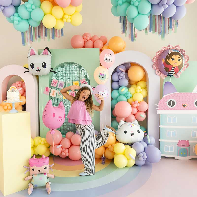Gabby's Dollhouse ballon deko
