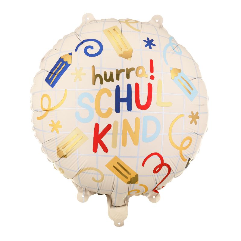 Schulkind Folienballon