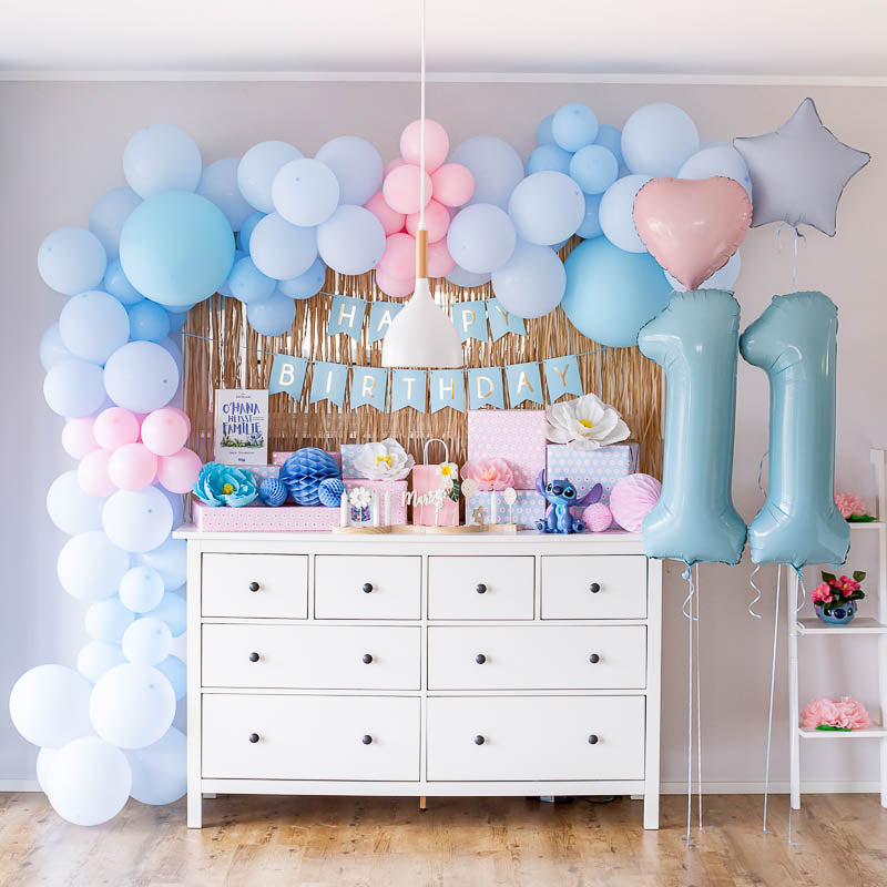 herz ballon rosa