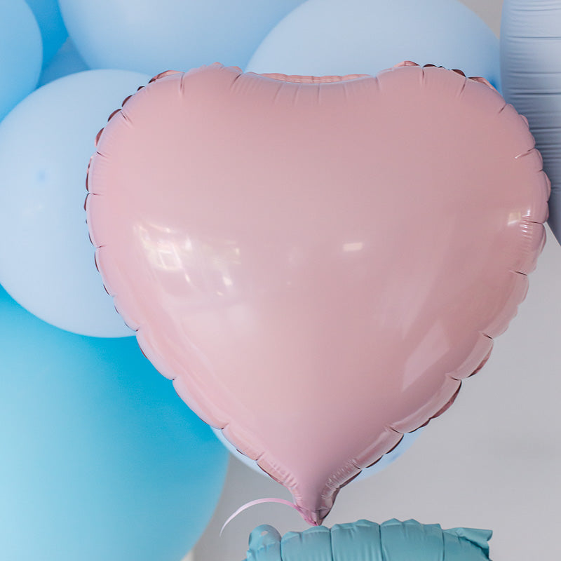 herz ballon rosa
