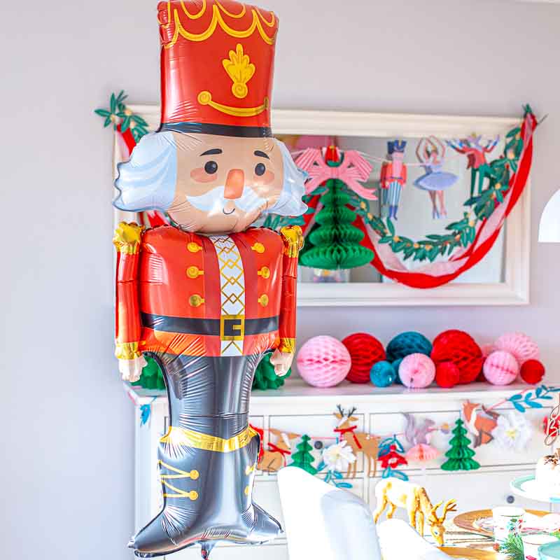 Nussknacker Folienballon / Rot