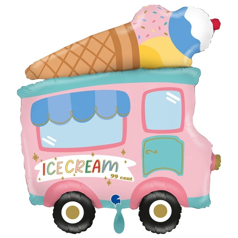 Eiscrème Truck Folienballon