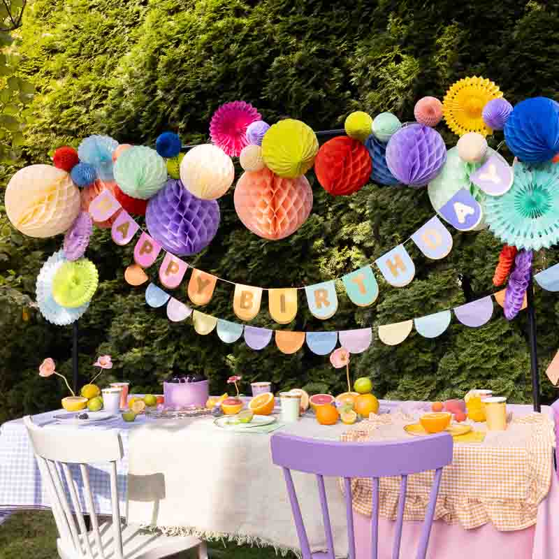 Bunte Party Teller / Set