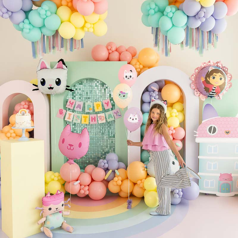 Gabby's Dollhouse Happy Birthday Girlande