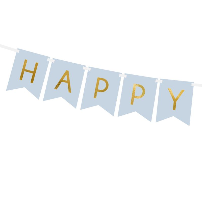 Happy Birthday Wimpel Girlande 