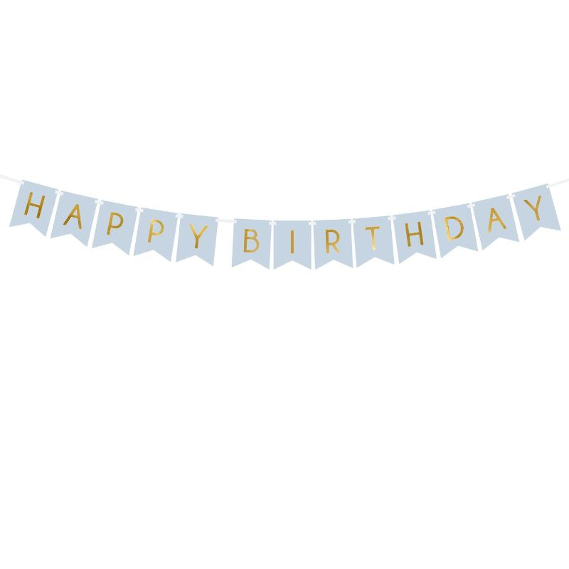 Happy Birthday Wimpel Girlande 