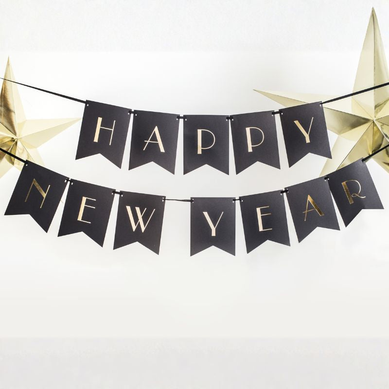 Happy New Year Girlande 