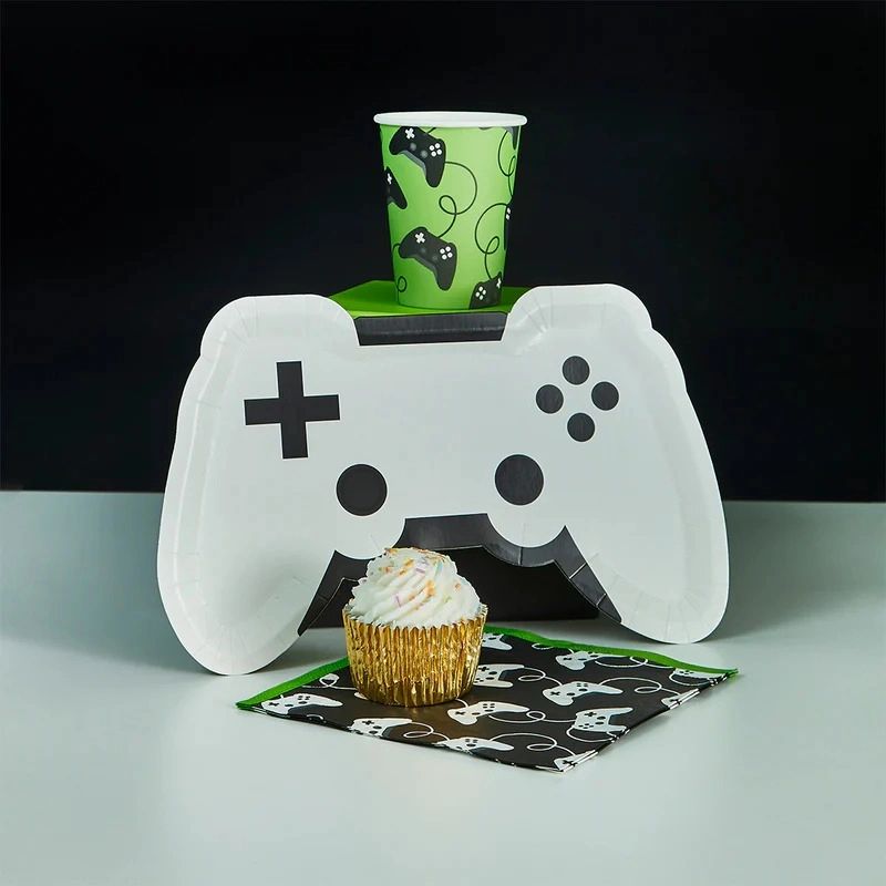 Gaming Party Teller / Weiß