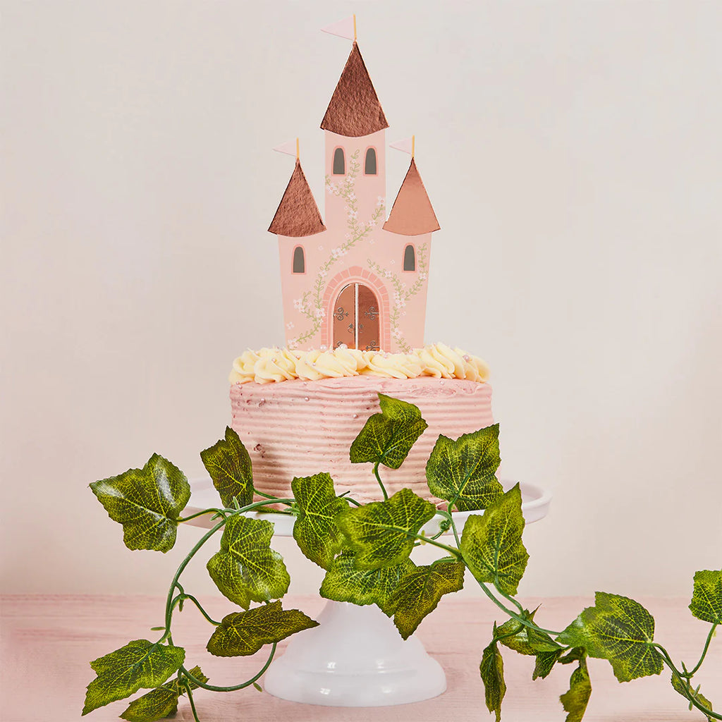 Prinzessinnen Schloss Cake Topper