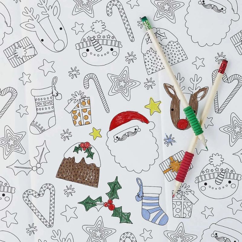 Ausmal Tischdecke / Weihnachten