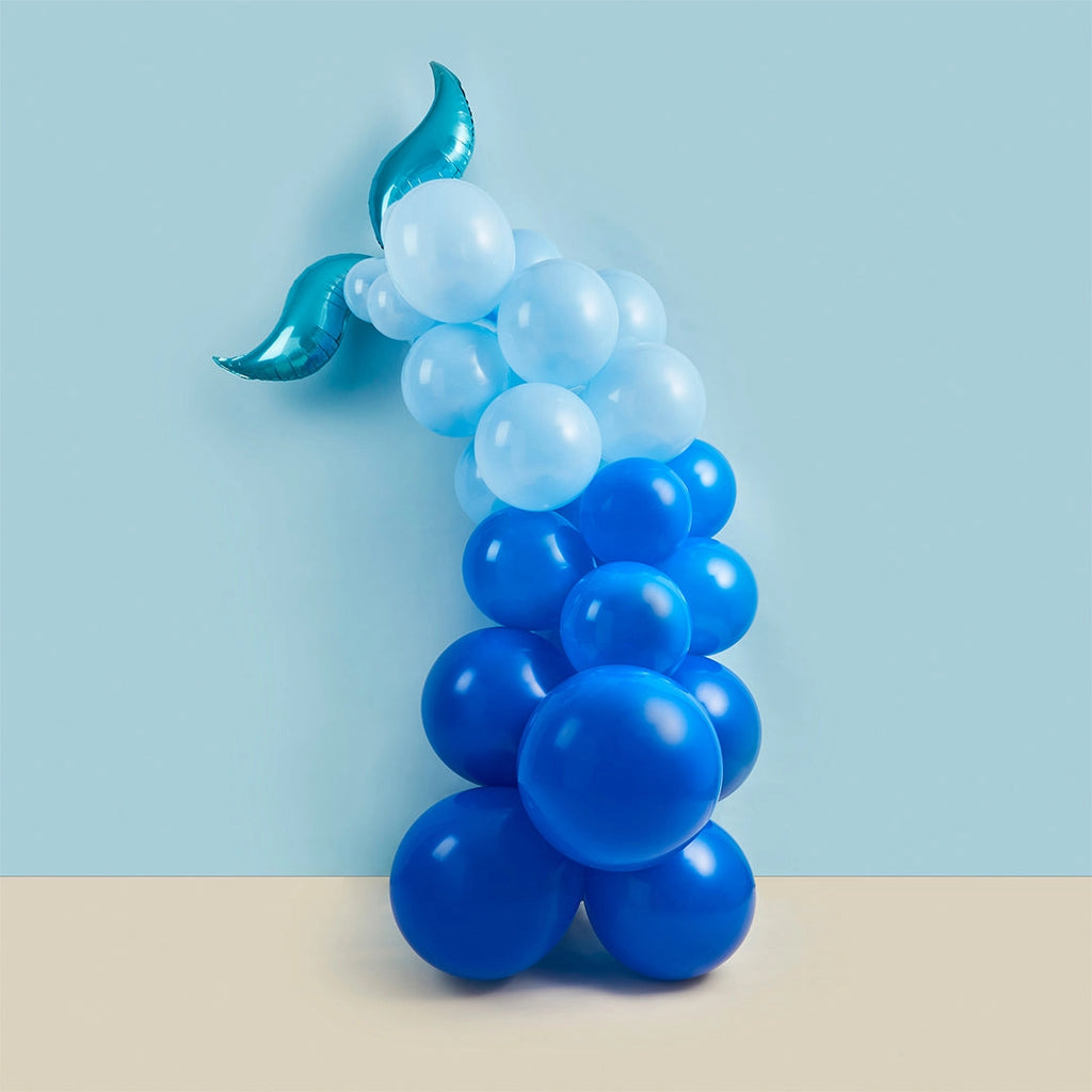 Ballongirlande DIY Set / Unterwasser / Wal