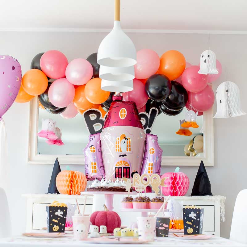 Halloween Spukhaus Folienballon