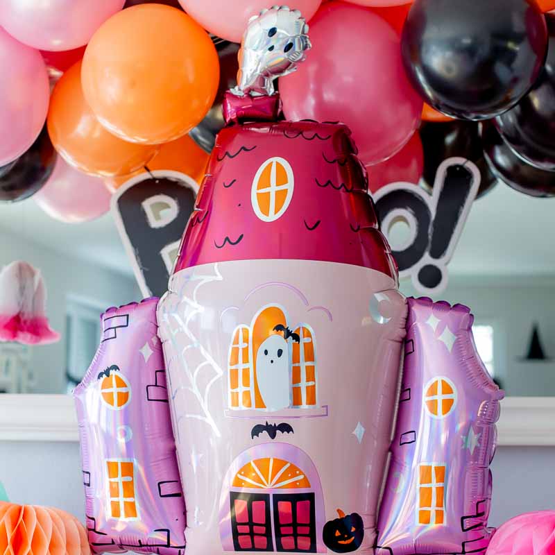 Halloween Spukhaus Folienballon