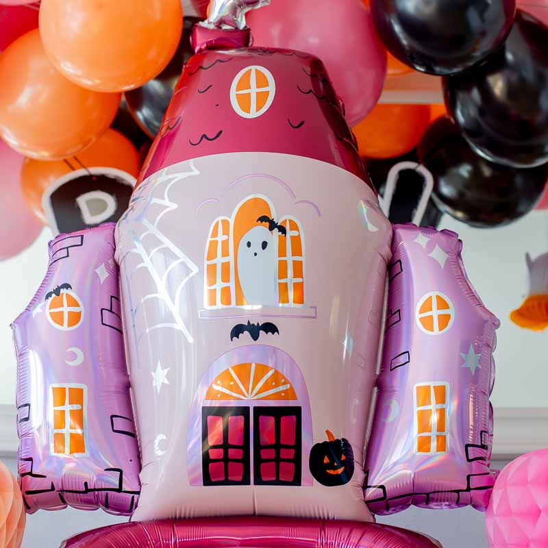 Halloween Spukhaus Folienballon