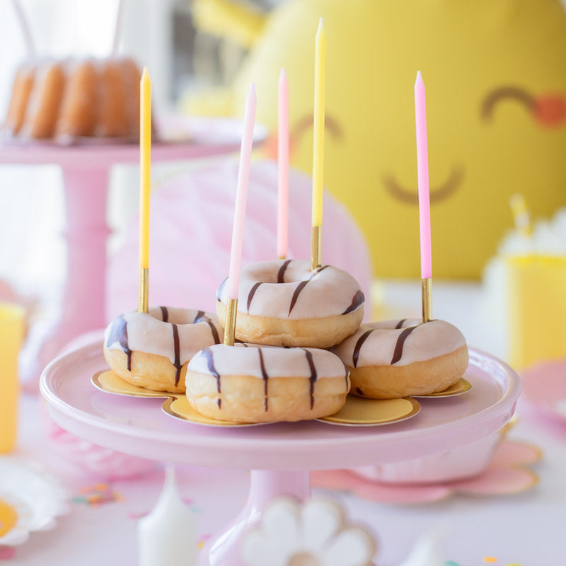 Kuchen Kerzen Mix / Pastell 
