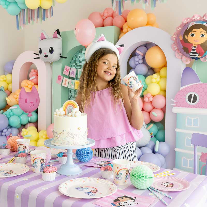 Gabby's Dollhouse Party Geschirr