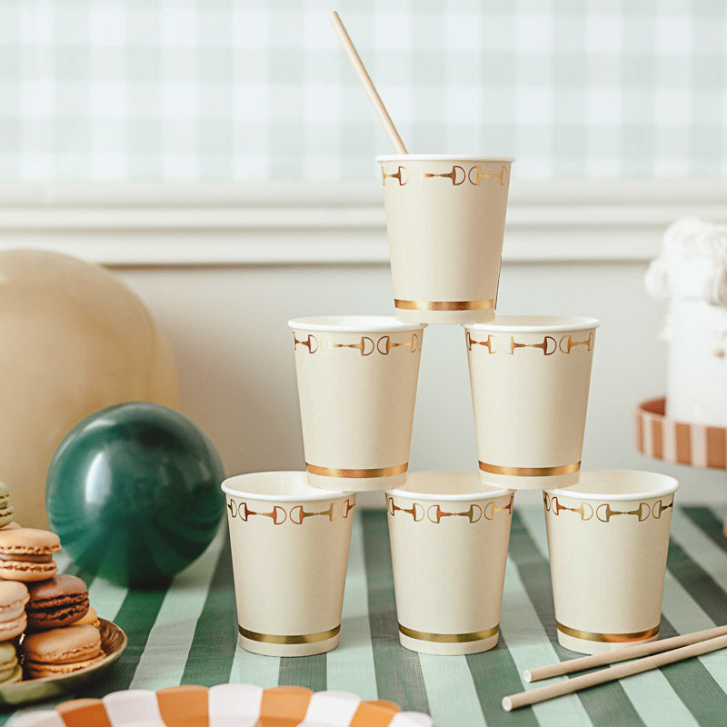 Hufeisen Partybecher / Crème 