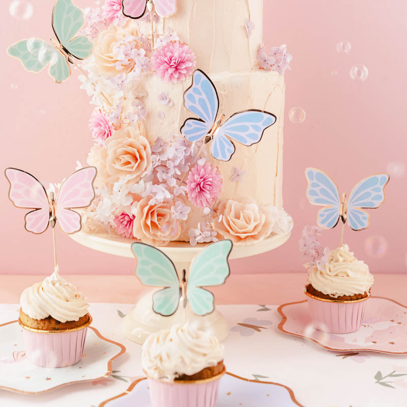 Schmetterling Cupcake Topper