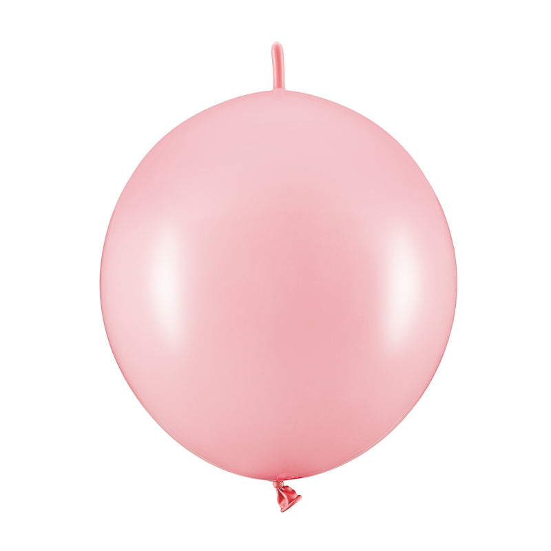 Linking Luftballons / Ballonkette / Rosa
