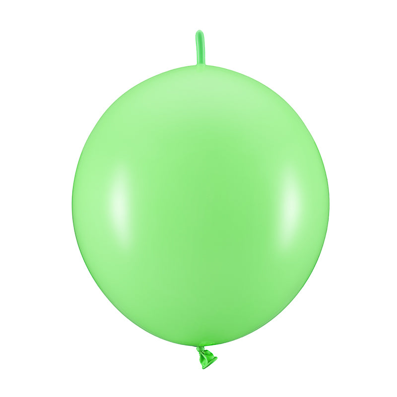 Linking Luftballons / Ballonkette / Grün