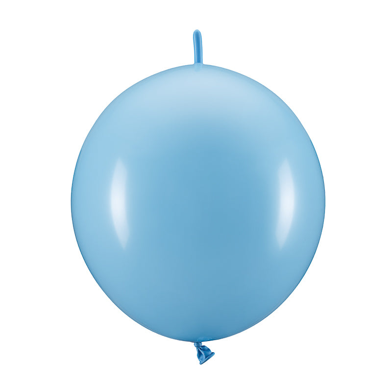 Linking Luftballons / Ballonkette / Hellblau 