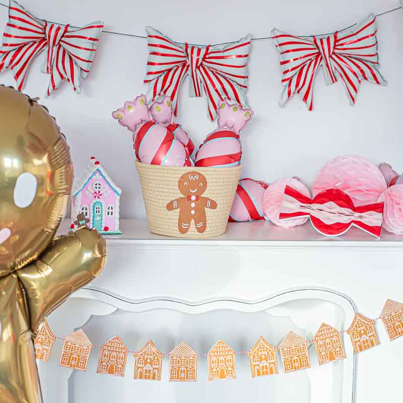 Lebkuchen Haus Girlande