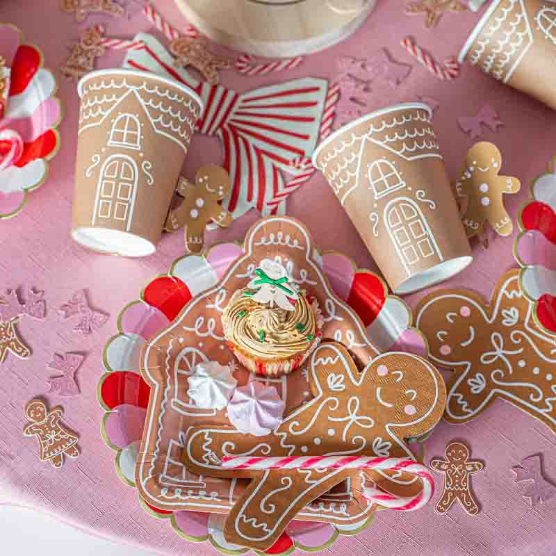 Lebkuchen Haus Teller 