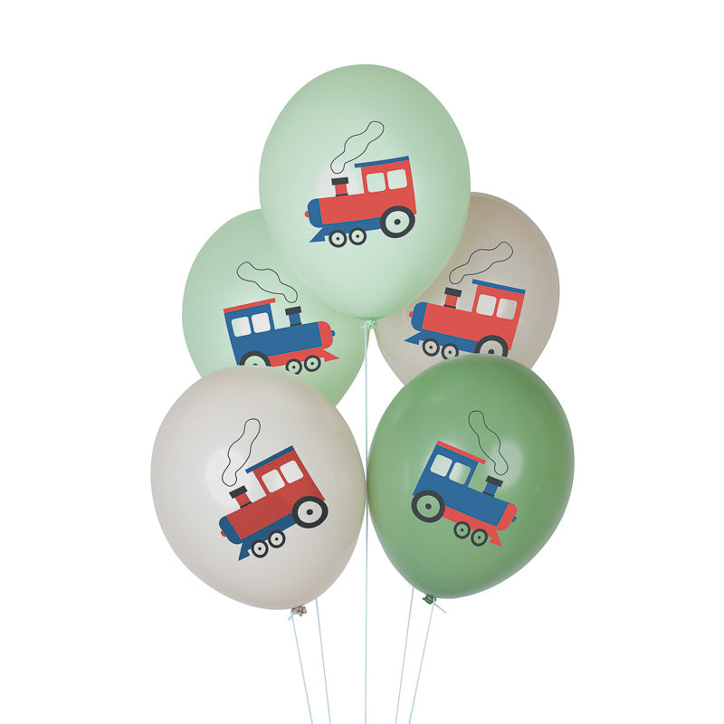 Eisenbahn Ballon Set 