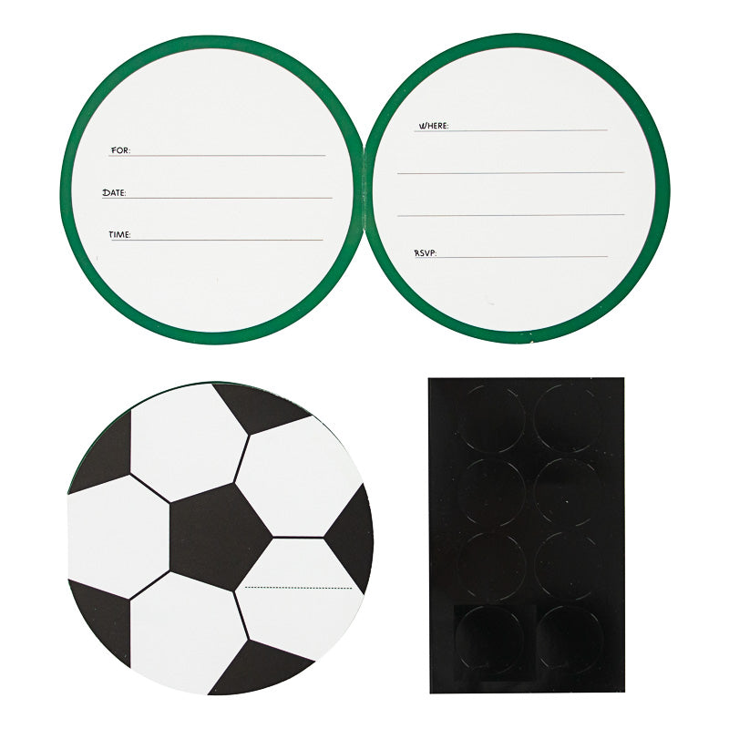 Fußball Einladungskarten 