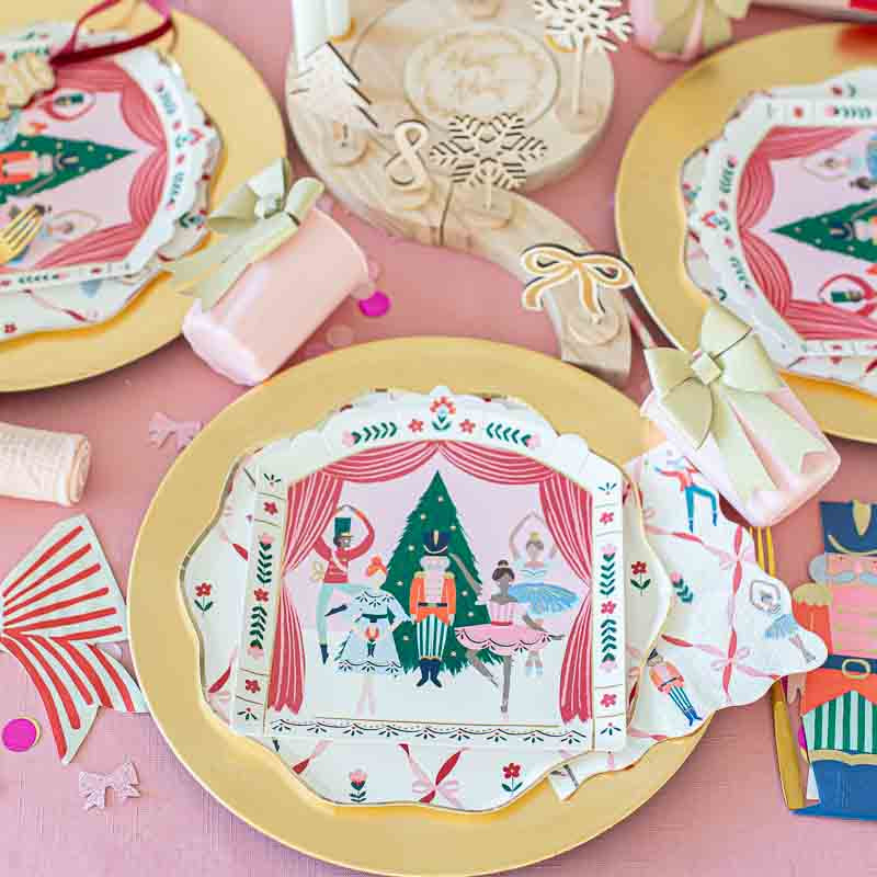 Nussknacker & Ballerina Party Teller