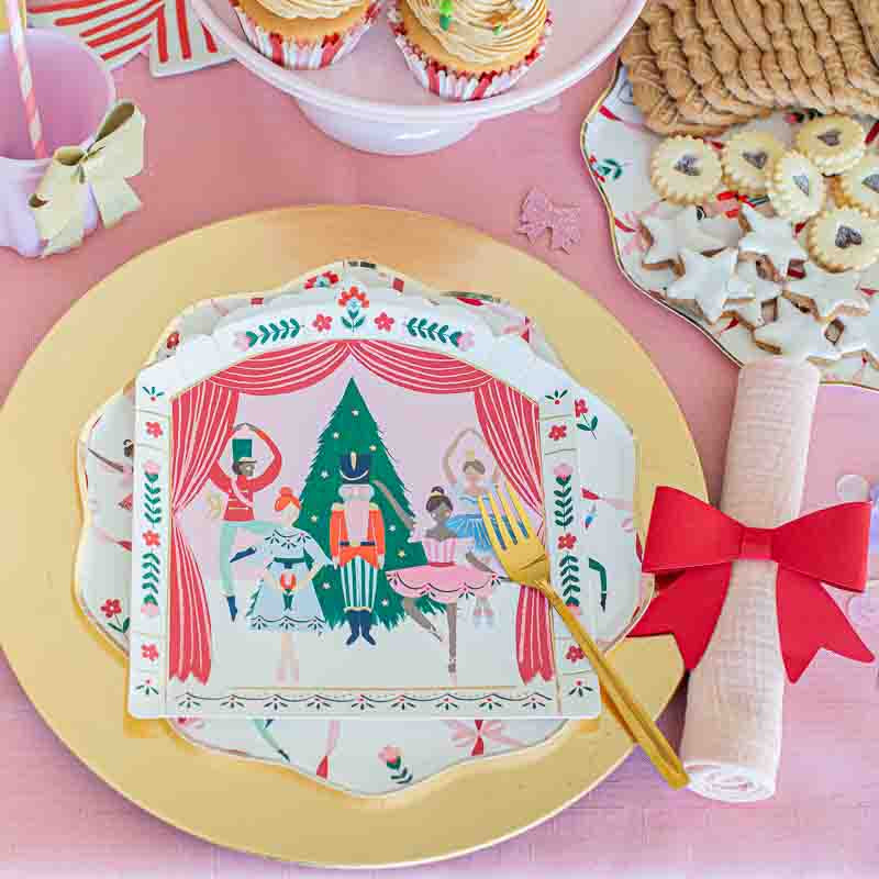 Ballett Bühne Party Teller