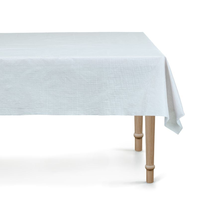 Mehrweg Tischdecke / Hellblau / Kunststoff (120 x 180 cm) – Printfetti