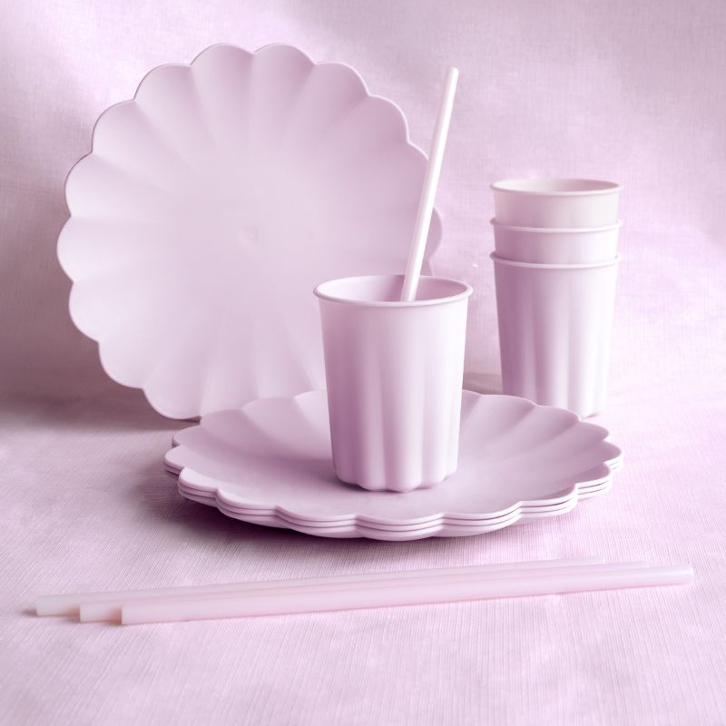 Mehrweg Tischdecke / Hell Lila