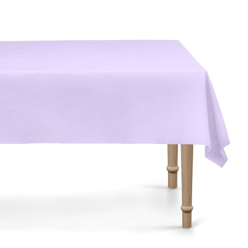 Einweg-Tischdecke Aus PVC – Gepunktet, Lila, 180x108 Cm, Perfekt Für Geburtstagspartys Und Buffets
