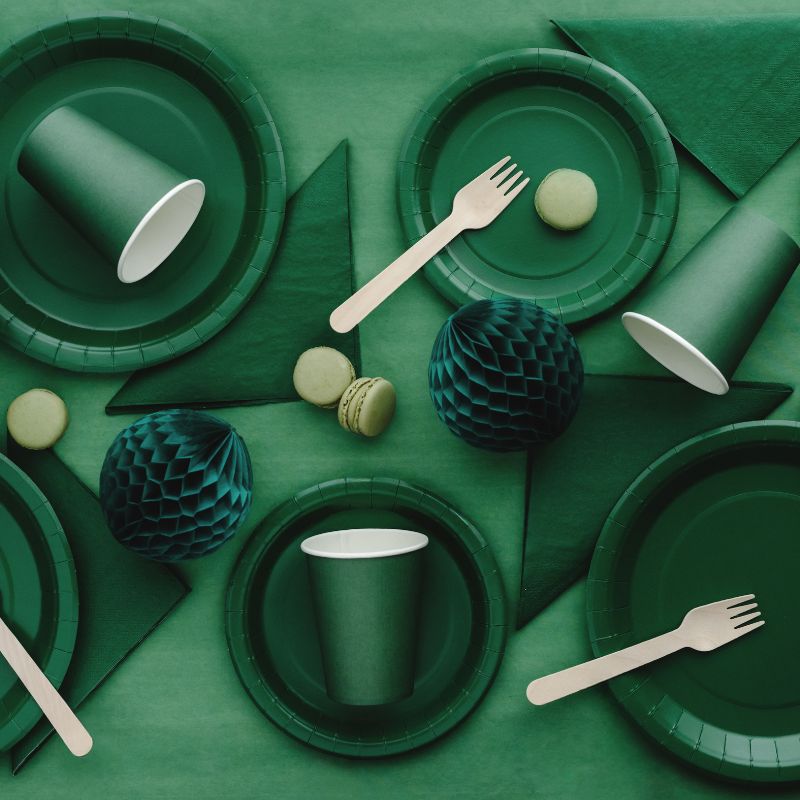 Mehrweg Tischdecke / Grün