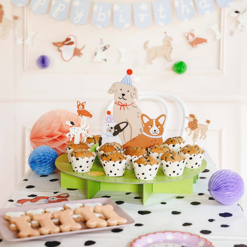 Hunde Wiese Muffin Display