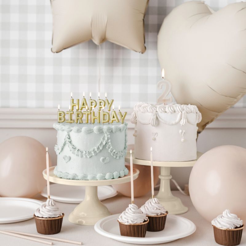 Mehrweg Tortenplatte / Crème / Kunststoff 