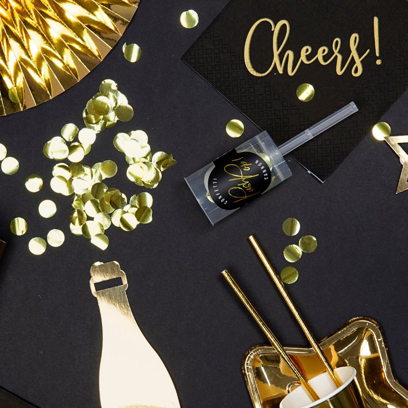 Push Pop Konfetti Metallic Gold