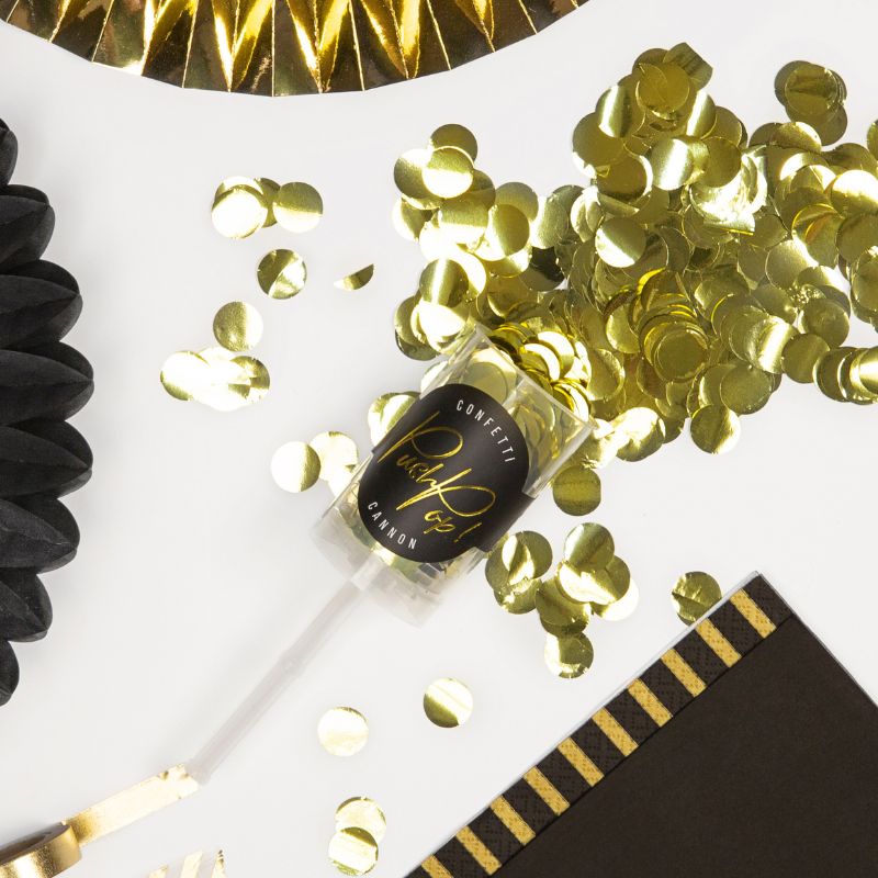 Push Pop Konfetti Metallic Gold