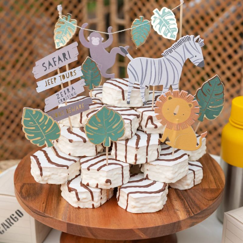 Safari Cake Topper Set