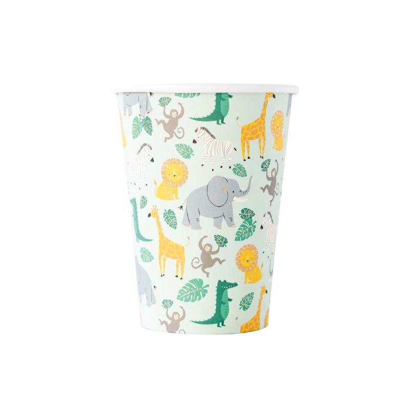 Safari Tiere Party Becher 