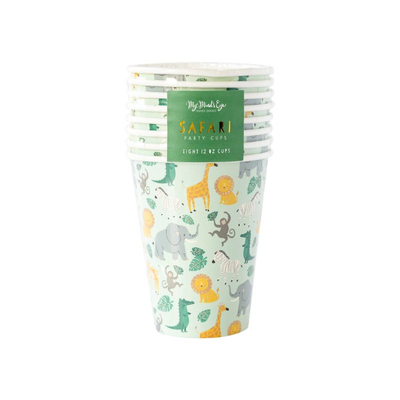 Safari Tiere Party Becher 