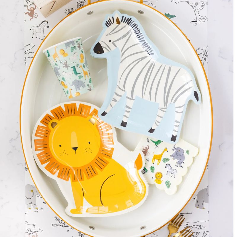 Safari Tiere Party Becher 