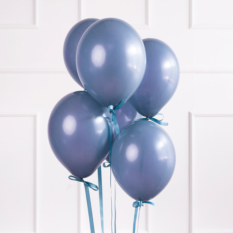 Luftballons Navy Blau