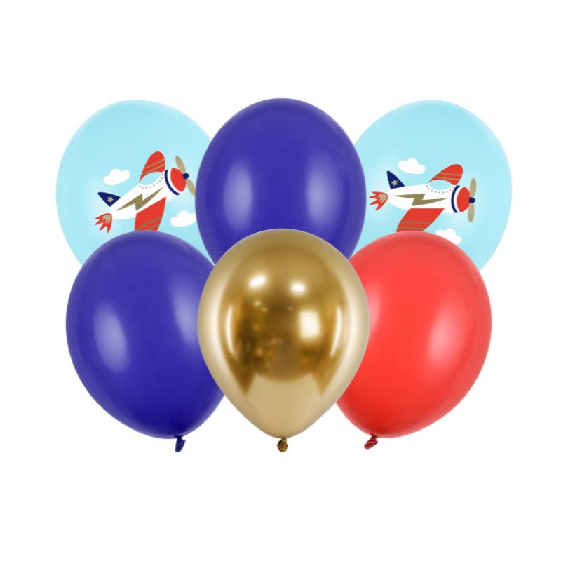 Flugzeug Ballon Mix