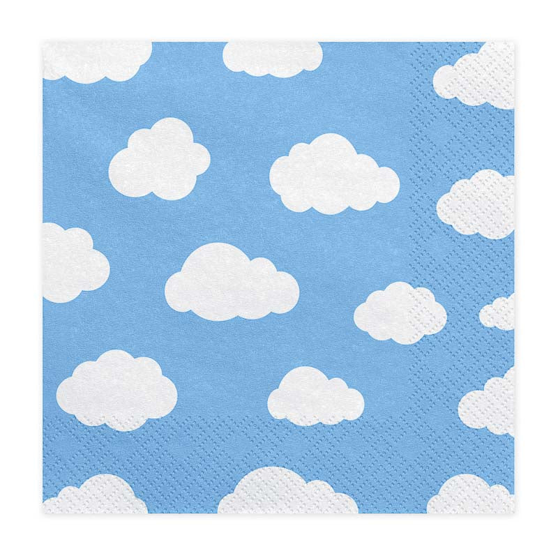 Wolken Servietten
