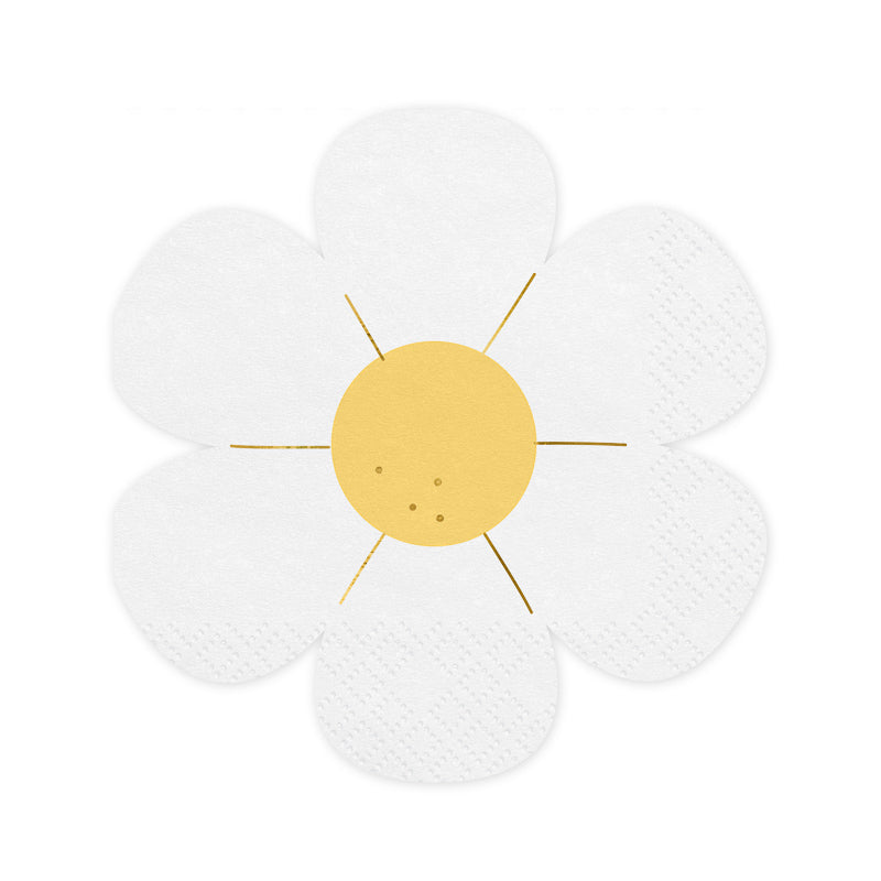 Gänseblümchen Servietten Für Die Sommerparty - Bunte Motive Für Fröhliche Feste