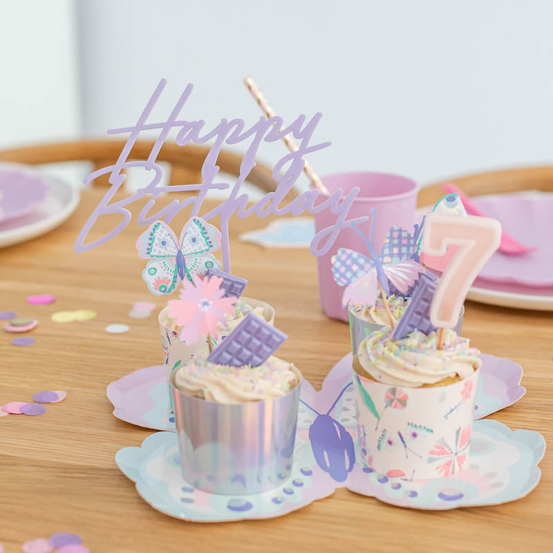 Schmetterling Cupcake Kit