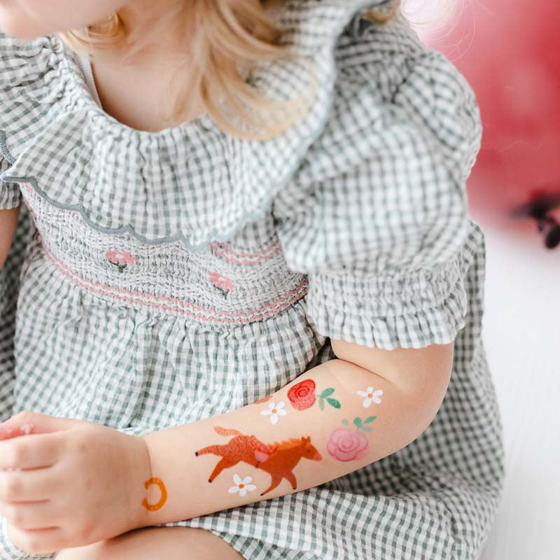 Kinder Tattoos - Pferde