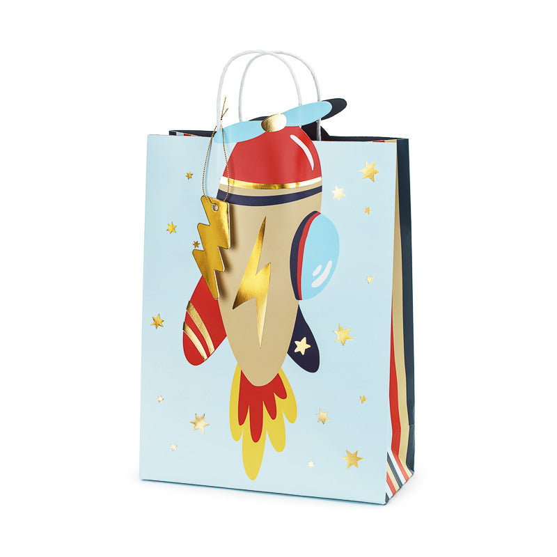 Flugzeug Geschenk Tüte